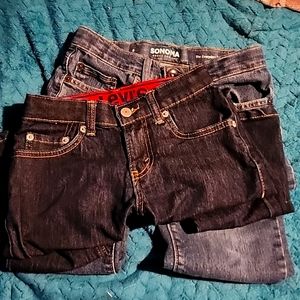 2 Pairs of Boy's Jeans Size 8
